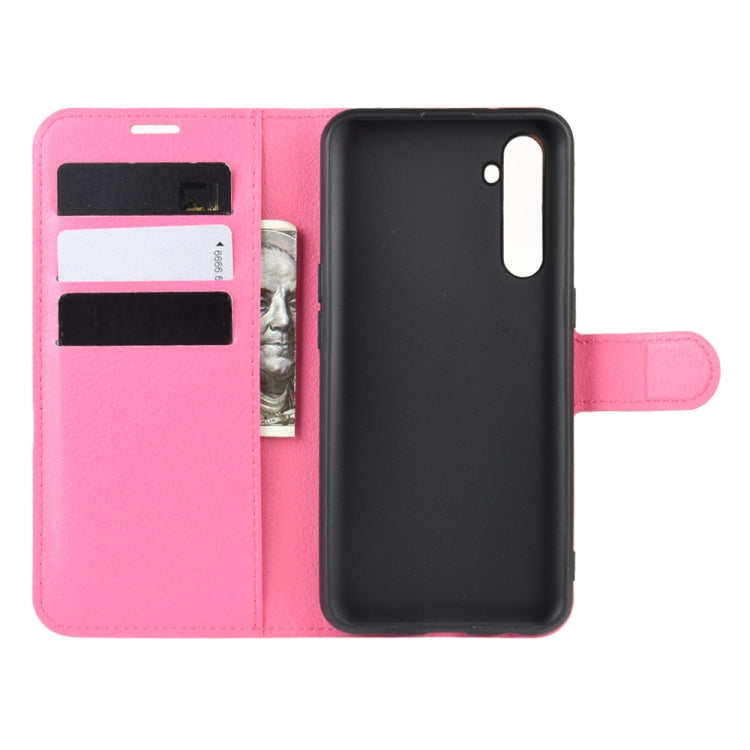 For Oppo K5 Litchi Texture Horizontal Flip Leather Case with Wallet & Holder & Card Slots