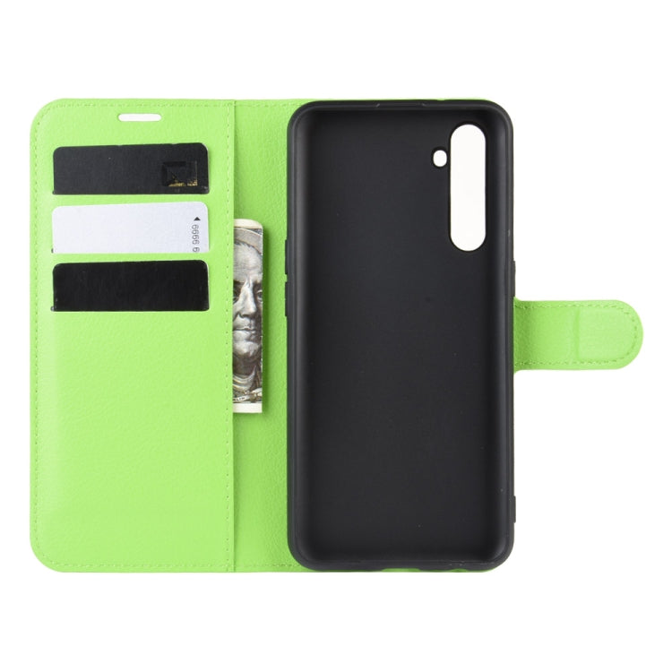 For Oppo K5 Litchi Texture Horizontal Flip Leather Case with Wallet & Holder & Card Slots