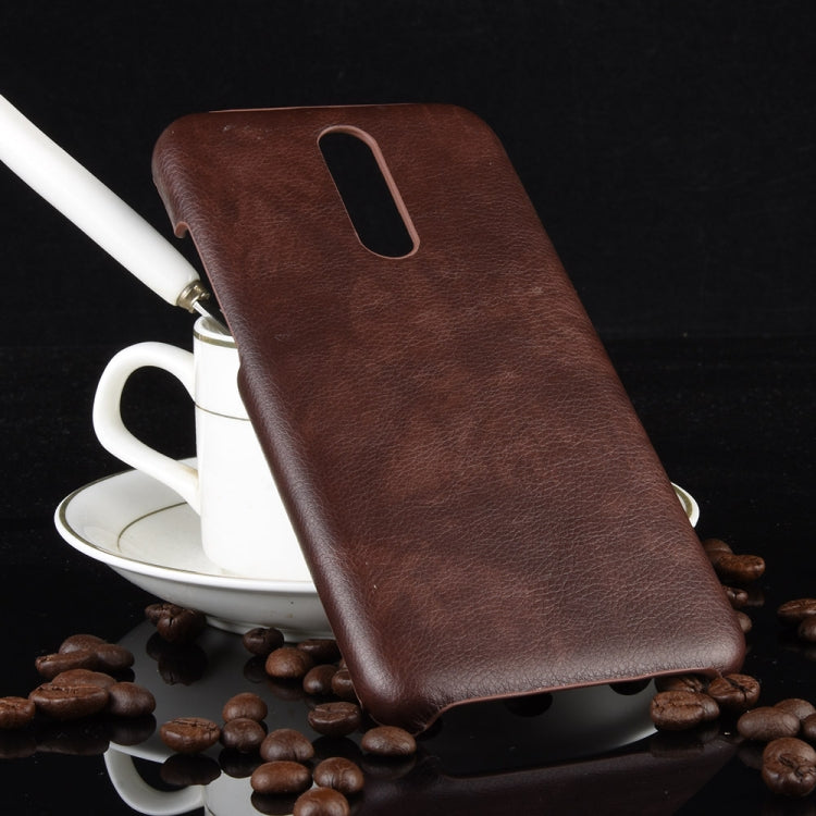 For Xiaomi Redmi 8 Shockproof Litchi Texture PC + PU Case