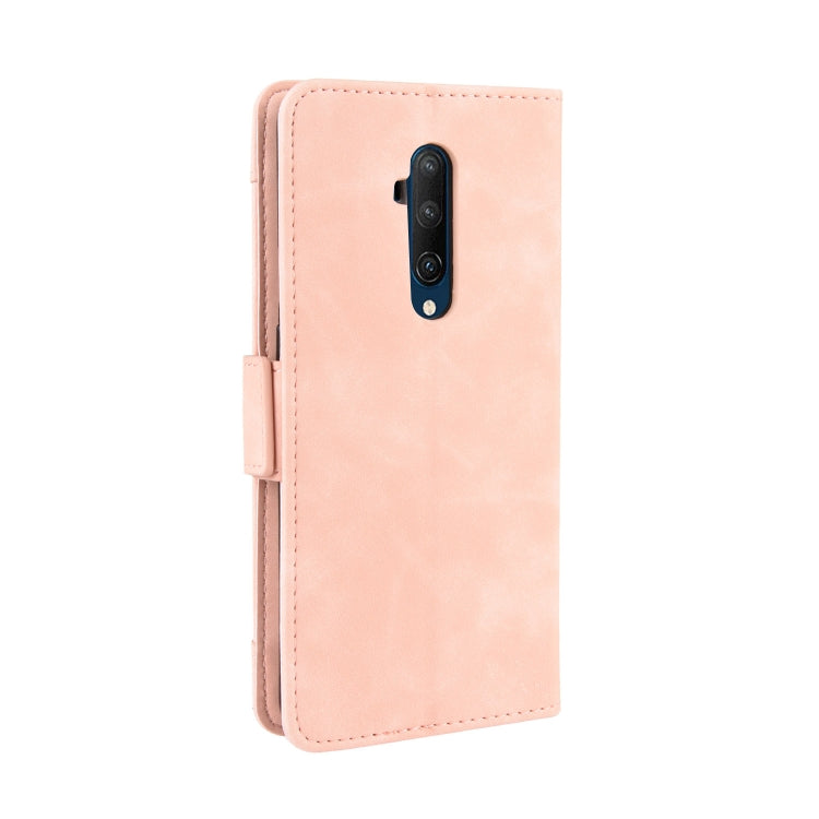 For OnePlus 7T Pro Wallet Style Skin Feel Calf Pattern Leather Case with Separate Card Slot
