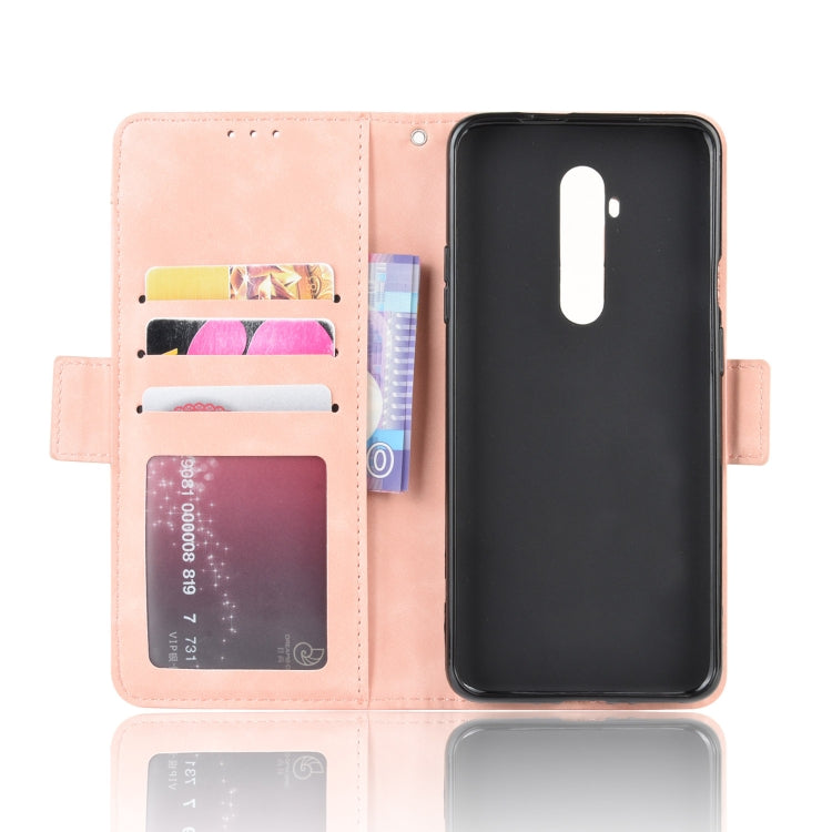 For OnePlus 7T Pro Wallet Style Skin Feel Calf Pattern Leather Case with Separate Card Slot