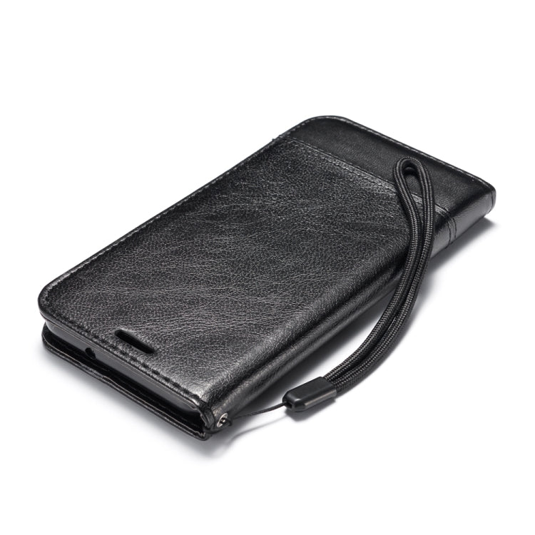 For Huawei P20 Pro Double-sided Absorption Splicing Horizontal Flip Leather Case with Holder & Card Slots & Lanyard