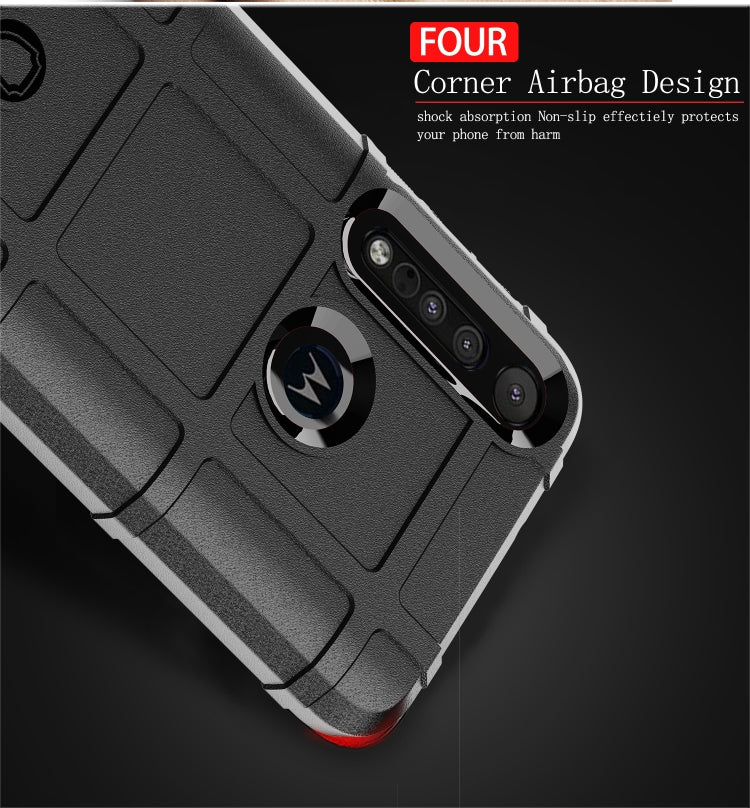 For Moto One Macro Full Coverage Shockproof TPU Case