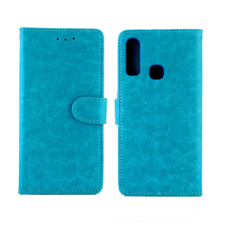 For Vivo U10 / Y17  Crazy Horse Texture Horizontal Flip Leather Case with Holder & Card Slots & Wallet & Photo Frame