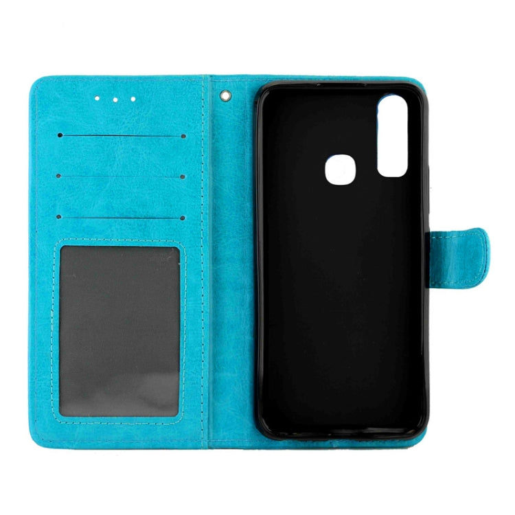 For Vivo U10 / Y17  Crazy Horse Texture Horizontal Flip Leather Case with Holder & Card Slots & Wallet & Photo Frame