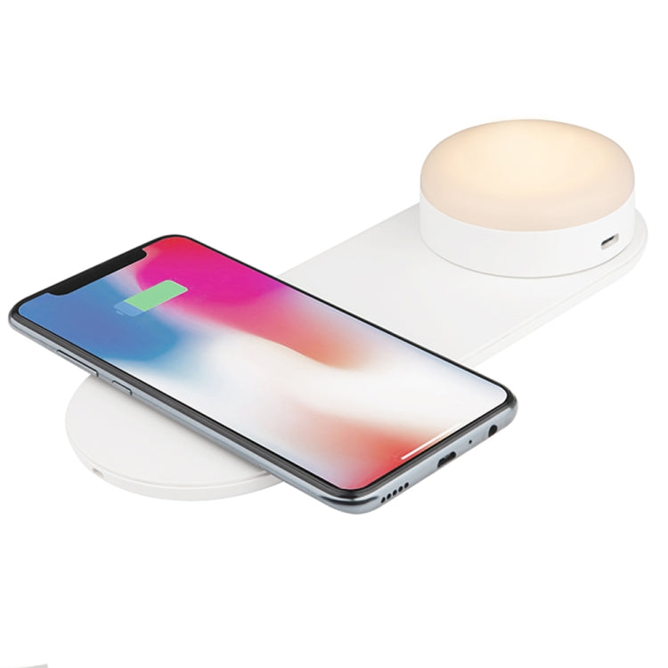 YouOKLight YK2327 Wireless Charger LED Night Light,Magnetic Attraction Fast Charging for iPhone Samsung Huawei Xiaomi