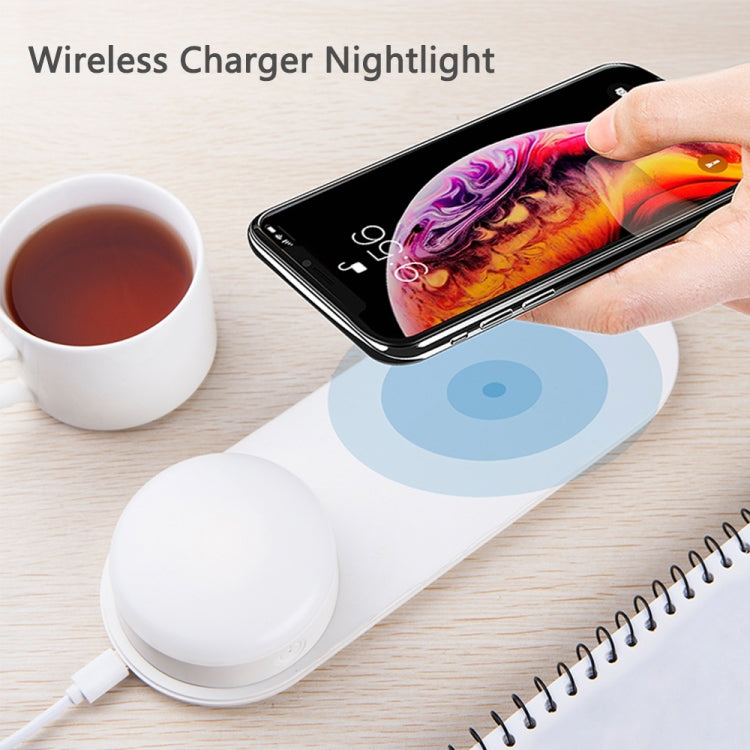 YouOKLight YK2327 Wireless Charger LED Night Light,Magnetic Attraction Fast Charging for iPhone Samsung Huawei Xiaomi