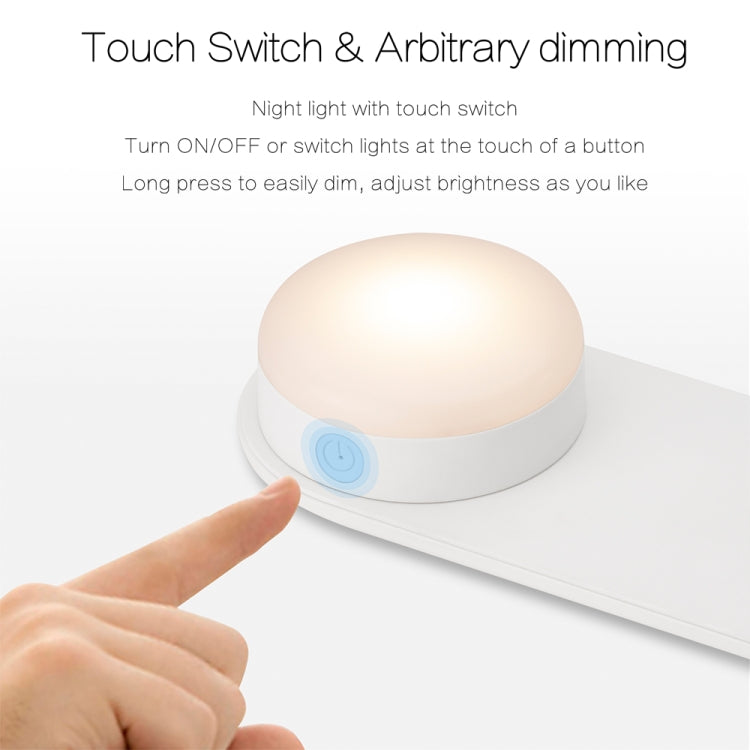 YouOKLight YK2327 Wireless Charger LED Night Light,Magnetic Attraction Fast Charging for iPhone Samsung Huawei Xiaomi