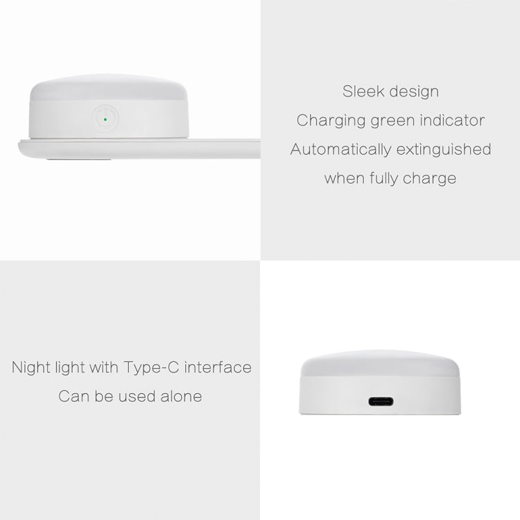 YouOKLight YK2327 Wireless Charger LED Night Light,Magnetic Attraction Fast Charging for iPhone Samsung Huawei Xiaomi