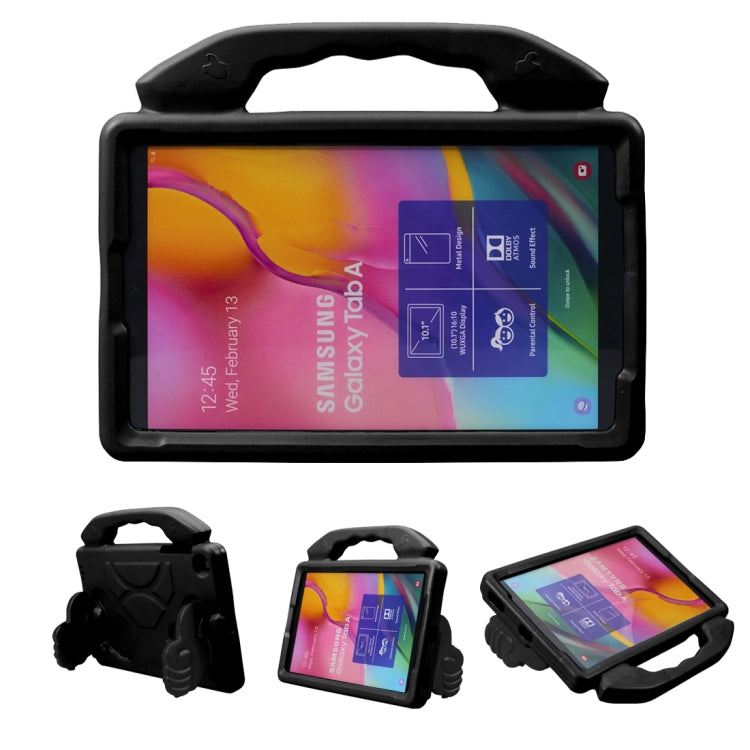 For Galaxy Tab A 10.1 (2019) Thumb Support EVA Flat Anti Falling Protective Shell