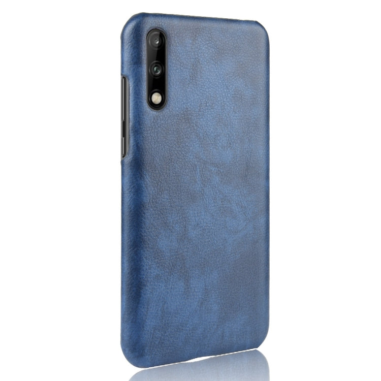 For Huawei Enjoy 10s Shockproof Litchi Texture PC + PU Case
