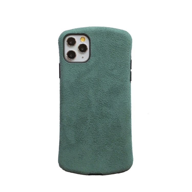 For iPhone 11 Super Fiber Cloth Small Waist Shape Mobile Phone Protection Shell