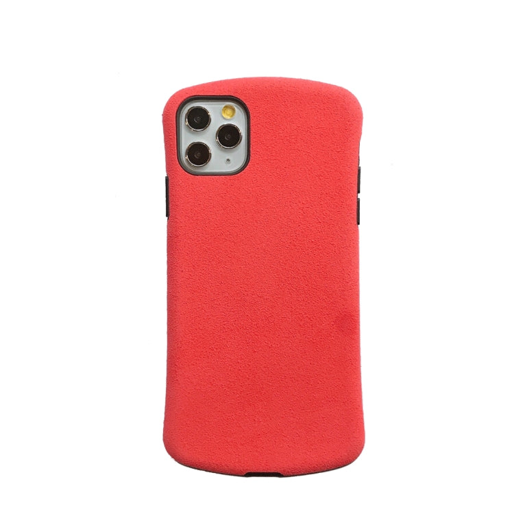 For iPhone 11 Super Fiber Cloth Small Waist Shape Mobile Phone Protection Shell