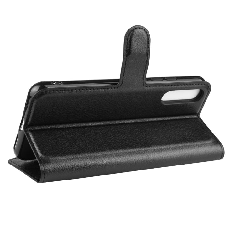 For Umidigi X Litchi Texture Horizontal Flip Leather Case with Wallet & Holder & Card Slots