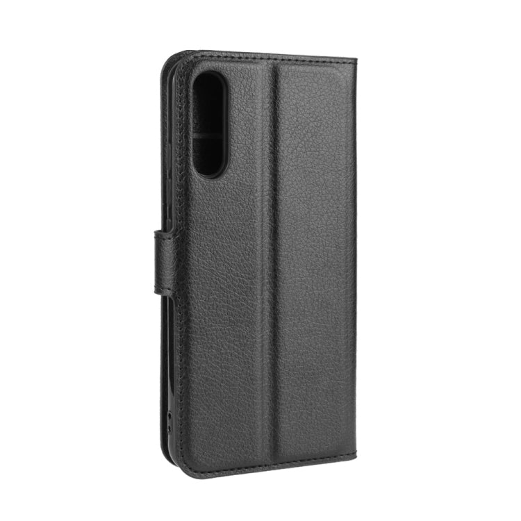 For Umidigi X Litchi Texture Horizontal Flip Leather Case with Wallet & Holder & Card Slots