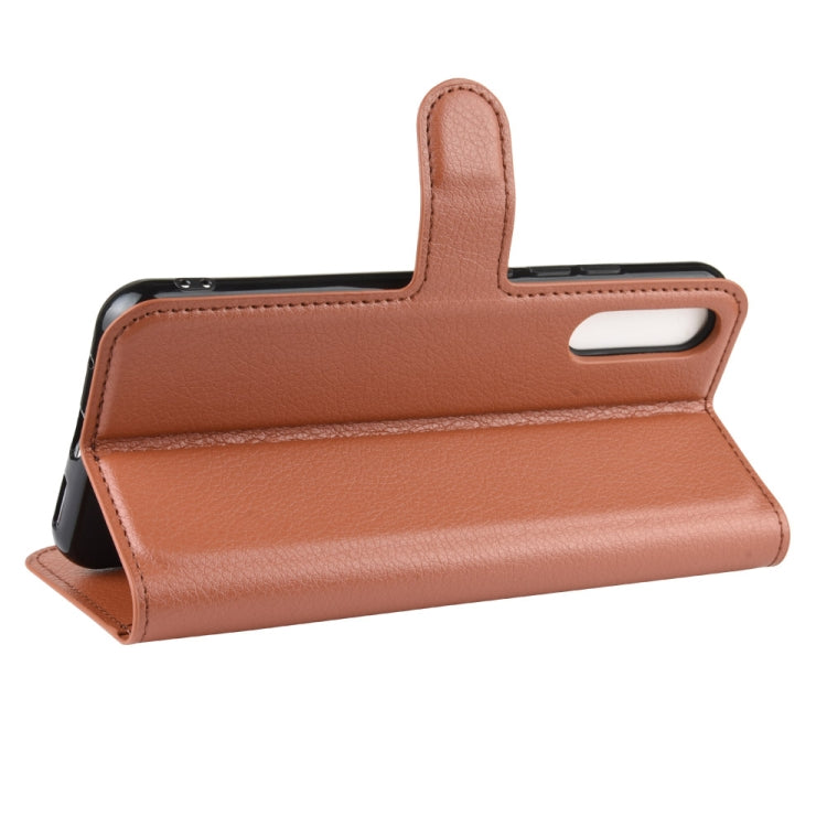 For Umidigi X Litchi Texture Horizontal Flip Leather Case with Wallet & Holder & Card Slots