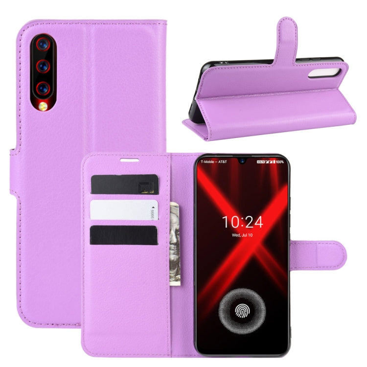 For Umidigi X Litchi Texture Horizontal Flip Leather Case with Wallet & Holder & Card Slots