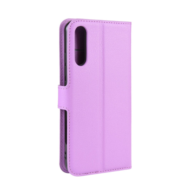 For Umidigi X Litchi Texture Horizontal Flip Leather Case with Wallet & Holder & Card Slots