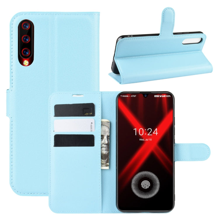 For Umidigi X Litchi Texture Horizontal Flip Leather Case with Wallet & Holder & Card Slots