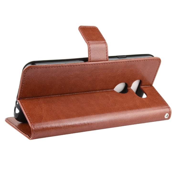 For LG K40S  Retro Crazy Horse Texture Horizontal Flip Leather Case with Holder & Card Slots & Photo Frame