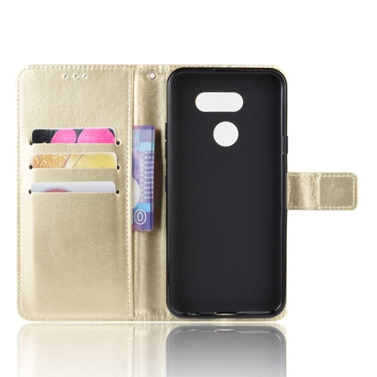 For LG K40S  Retro Crazy Horse Texture Horizontal Flip Leather Case with Holder & Card Slots & Photo Frame