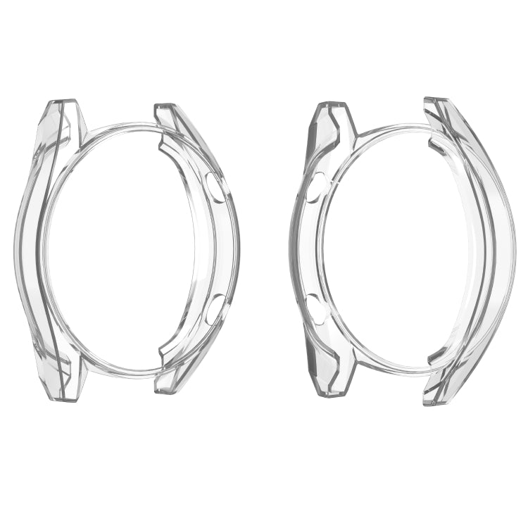 For HUAWEI Watch GT Classic / GT Active / GT Sport 46mm ENKAY Hat-prince 2 in 1 Full Coverage Transparent TPU Case + 0.2mm 9H 2.15D Curved Edge Tempered Glass Film