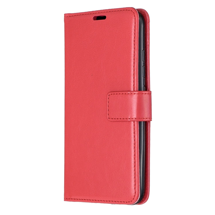 For Moto E6 Plus Crazy Horse Texture Horizontal Flip Leather Case with Holder & Card Slots & Wallet & Photo Frame