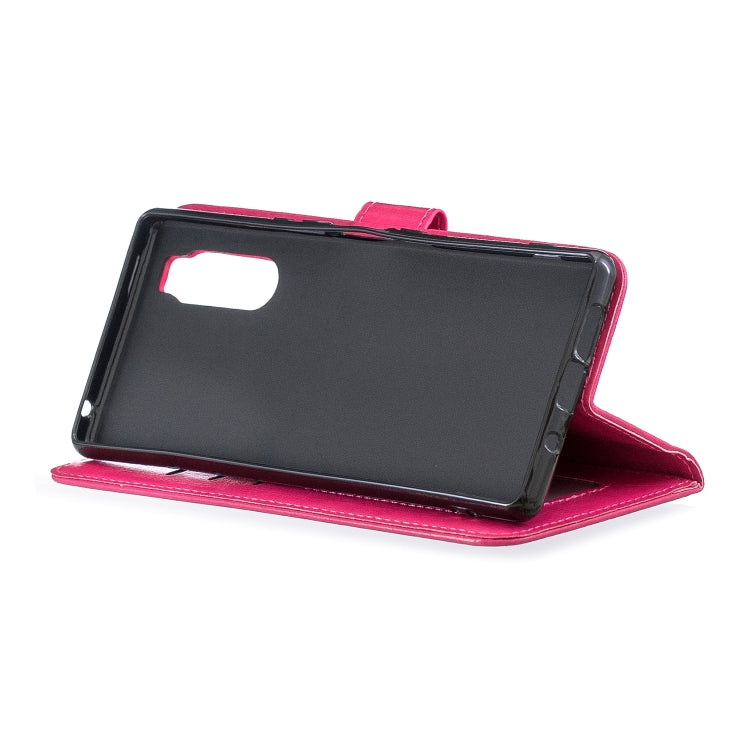 For Sony Xperia 5 Crazy Horse Texture Horizontal Flip Leather Case with Holder & Card Slots & Wallet & Photo Frame