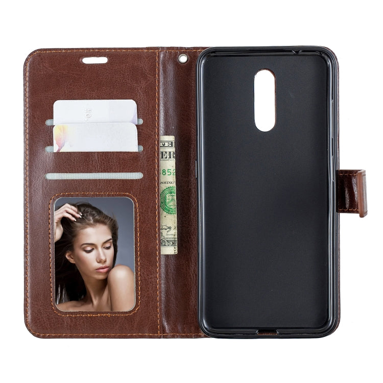 For Nokia 3.2 Crazy Horse Texture Horizontal Flip Leather Case with Holder & Card Slots & Wallet & Photo Frame