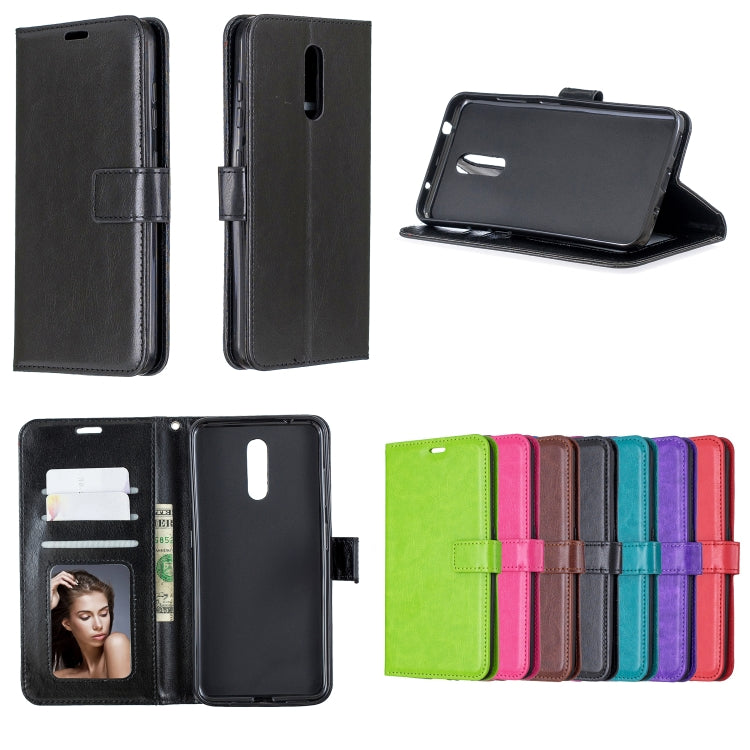 For Nokia 3.2 Crazy Horse Texture Horizontal Flip Leather Case with Holder & Card Slots & Wallet & Photo Frame