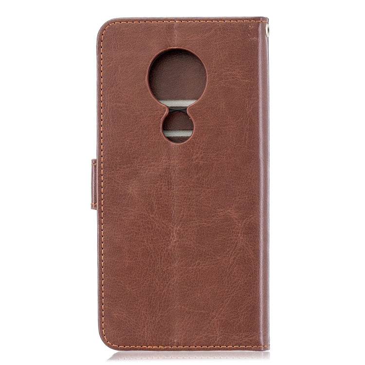 For Nokia 6.2 / 7.2 Crazy Horse Texture Horizontal Flip Leather Case with Holder & Card Slots & Wallet & Photo Frame