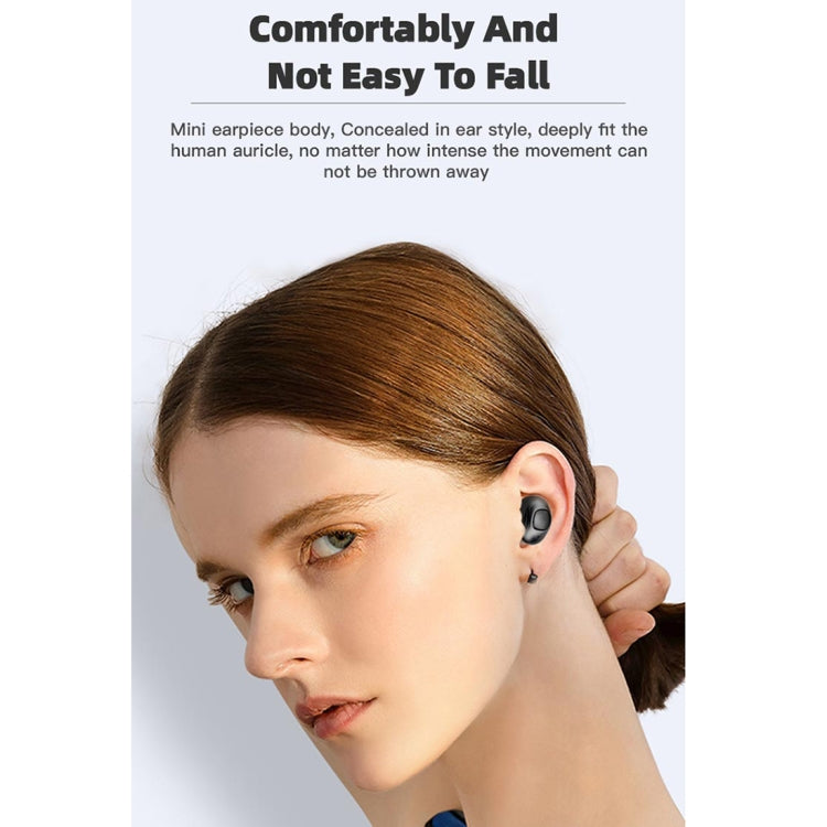 Fineblue F MAX TWS Bluetooth Earphone Wireless Earbud Stereo with Charging Box(White)