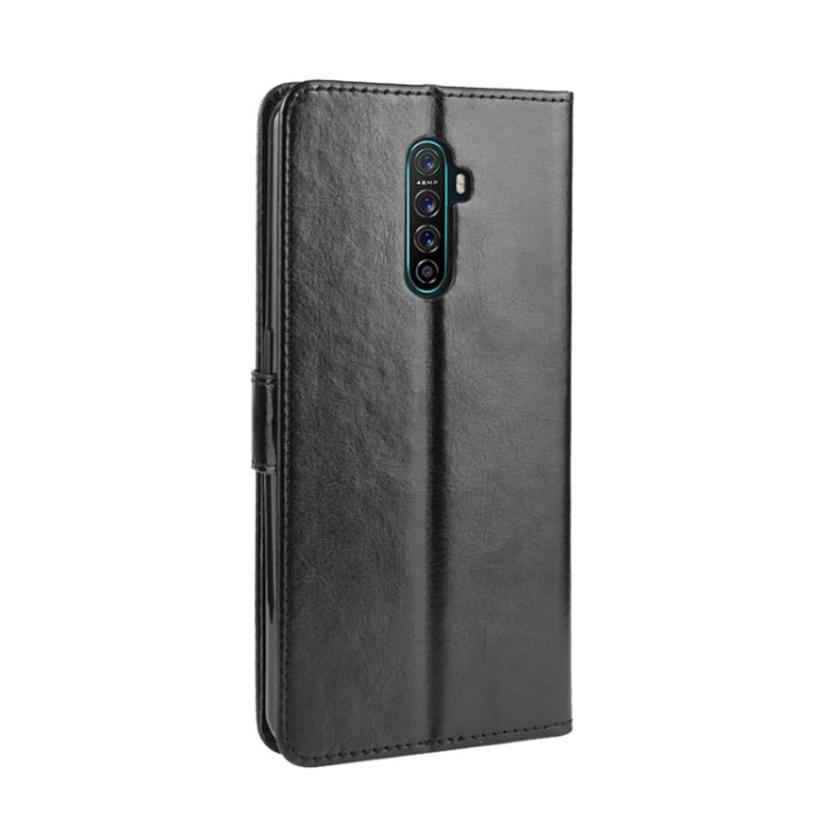 For Oppo Reno Ace Retro Crazy Horse Texture Horizontal Flip Leather Case with Holder & Card Slots & Photo Frame