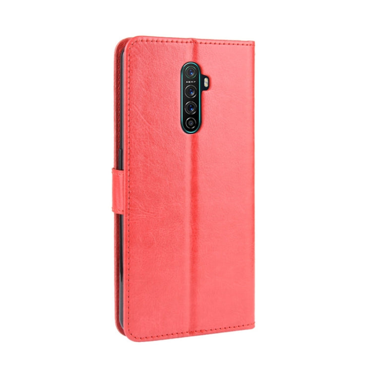 For Oppo Reno Ace Retro Crazy Horse Texture Horizontal Flip Leather Case with Holder & Card Slots & Photo Frame