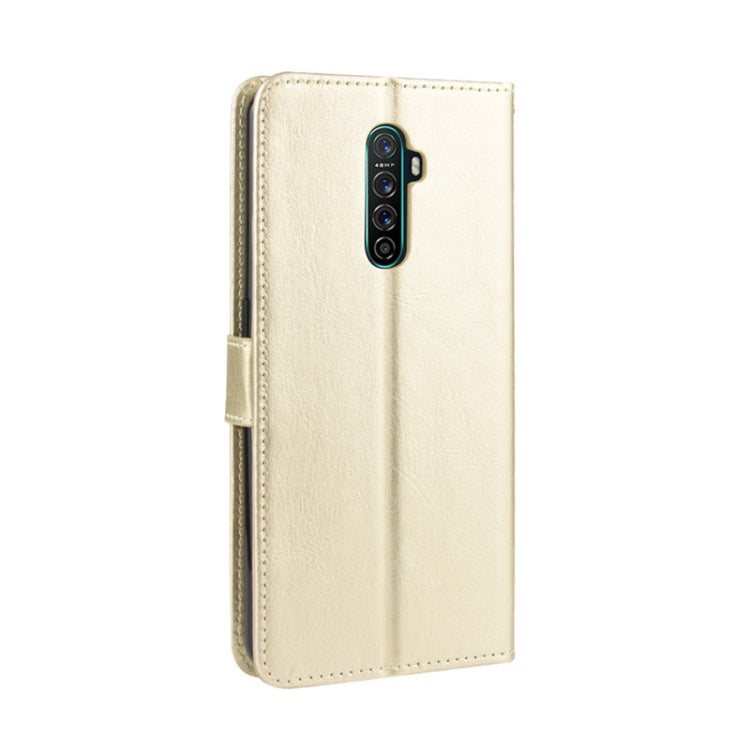 For Oppo Reno Ace Retro Crazy Horse Texture Horizontal Flip Leather Case with Holder & Card Slots & Photo Frame