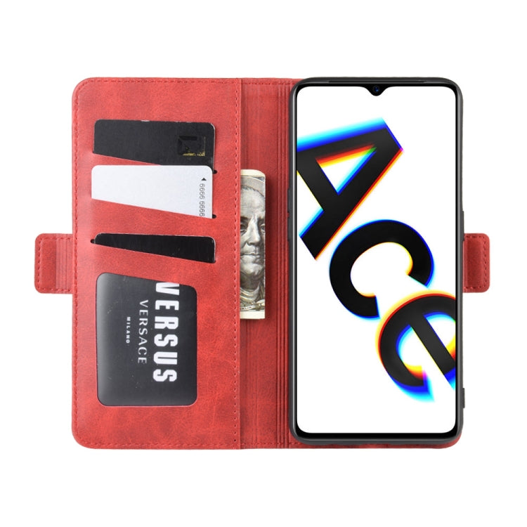 For OPPO Reno Ace / Realme X2 Pro Dual-side Magnetic Buckle Horizontal Flip Leather Case with Holder & Card Slots & Wallet & Photo Frame