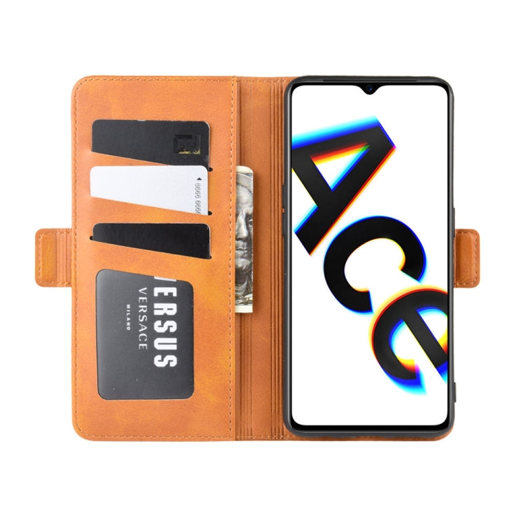 For OPPO Reno Ace / Realme X2 Pro Dual-side Magnetic Buckle Horizontal Flip Leather Case with Holder & Card Slots & Wallet & Photo Frame