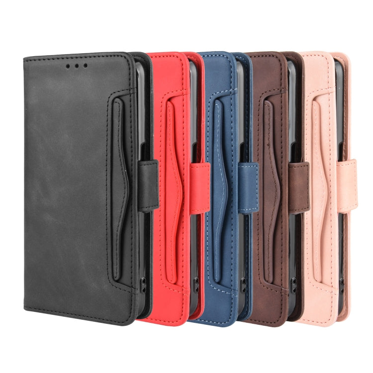 For Oppo Reno A Wallet Style Skin Feel Calf Pattern Leather Case with Separate Card Slot