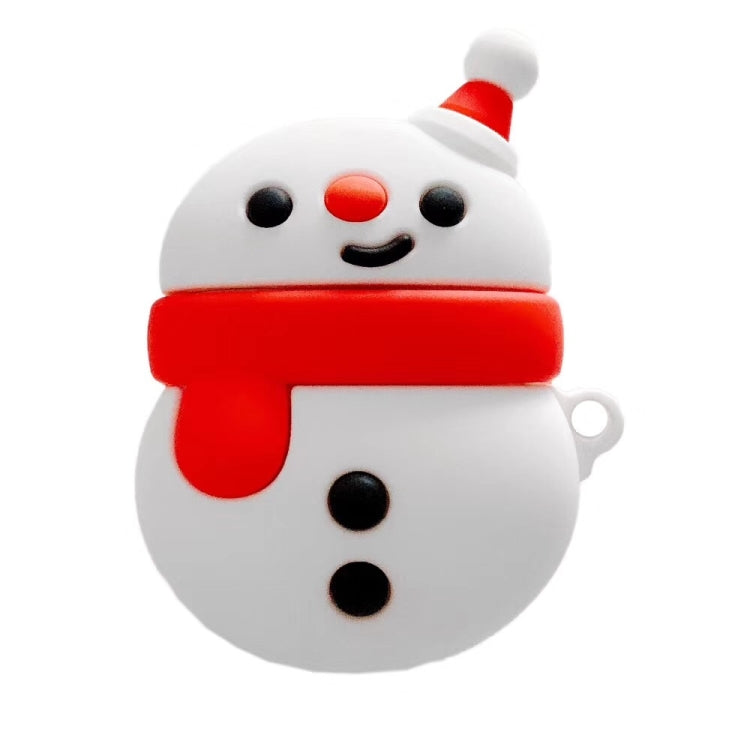 For Apple AirPods 1/2 Generation Universal Pair Snowman Bluetooth Headphone Protective Case