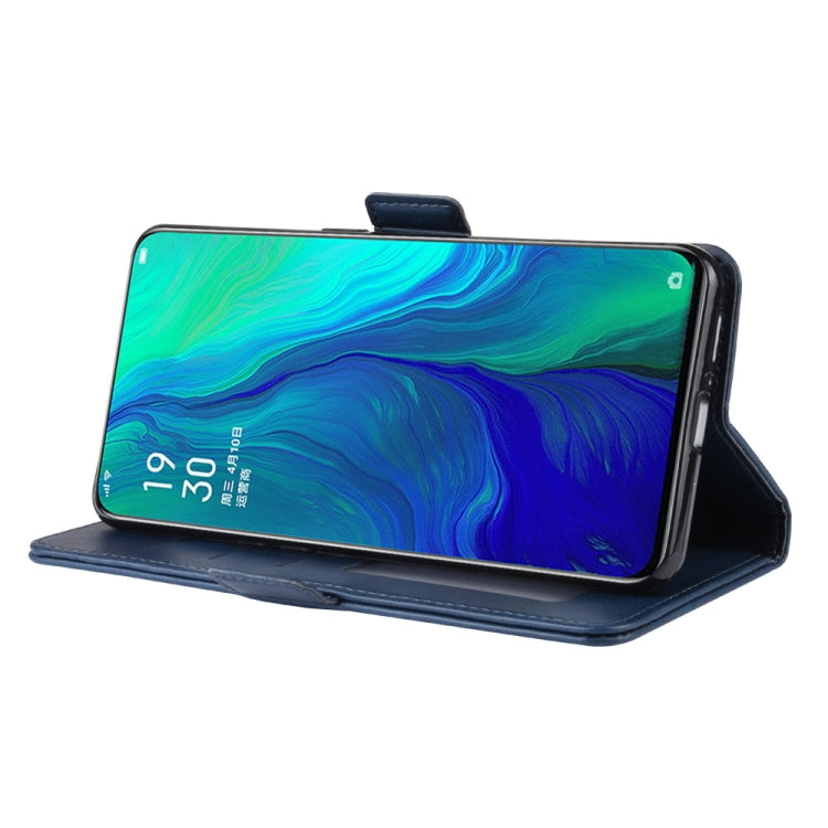 For OPPO Reno 10x Zoom  / Reno 5G Dual-side Magnetic Buckle Horizontal Flip Leather Case with Holder & Card Slots & Wallet & Photo Frame