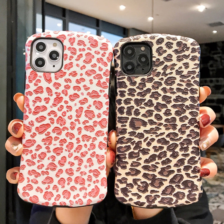 For iPhone 11 Pro For  iPhone 11 Pro Leopard Embossed Small Waist Shape Mobile Phone Protective Case