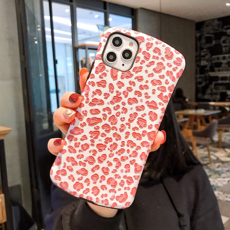 For iPhone 11 Pro For  iPhone 11 Pro Leopard Embossed Small Waist Shape Mobile Phone Protective Case