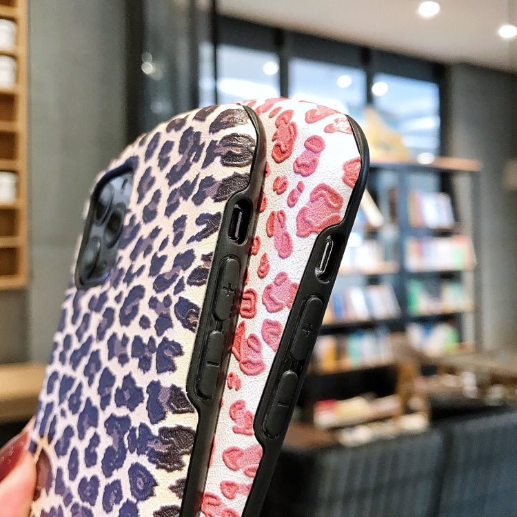 For iPhone 11 Pro For  iPhone 11 Pro Leopard Embossed Small Waist Shape Mobile Phone Protective Case