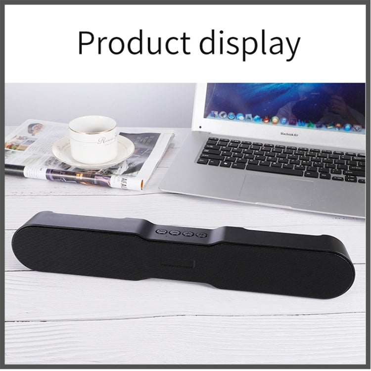 T13 Soundbar Bluetooth Speaker Portable TWS Connection Loudspeaker Sound System 10W Stereo Surround TV Speaker