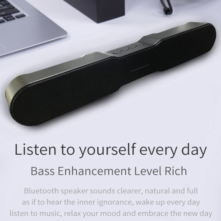 T13 Soundbar Bluetooth Speaker Portable TWS Connection Loudspeaker Sound System 10W Stereo Surround TV Speaker