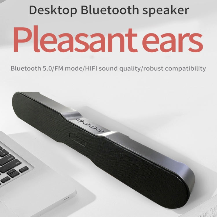 T13 Soundbar Bluetooth Speaker Portable TWS Connection Loudspeaker Sound System 10W Stereo Surround TV Speaker