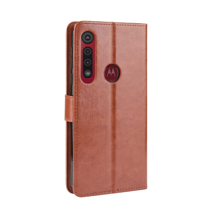 For  Motorola Moto G8 Play Retro Crazy Horse Texture Horizontal Flip Leather Case with Holder & Card Slots & Photo Frame