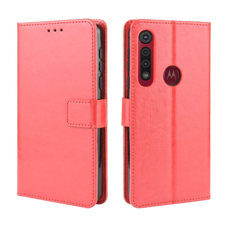 For  Motorola Moto G8 Play Retro Crazy Horse Texture Horizontal Flip Leather Case with Holder & Card Slots & Photo Frame