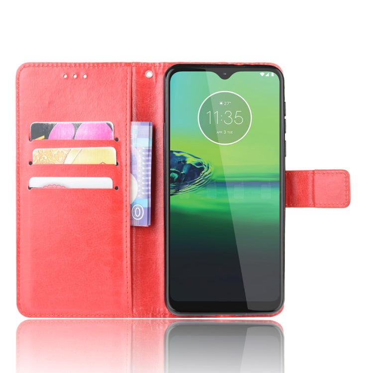 For  Motorola Moto G8 Play Retro Crazy Horse Texture Horizontal Flip Leather Case with Holder & Card Slots & Photo Frame