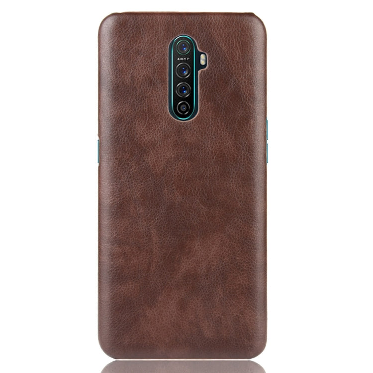 For Oppo Realme X2 Pro / Reno Ace Shockproof Litchi Texture PC + PU Case